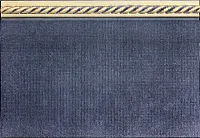 Бордюр Tweed Blue Zocalo глянц, 14x20