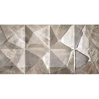 Плитка Норманция темная рельеф глянц 30x60 9 мм