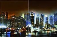 Панно Alba City-1 глянц, 40x60, арт. AL-P-CTY1