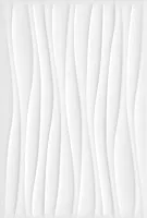 Плитка Карнавал в Венеции белый волна, 20x30 6,9 мм, арт. 8275