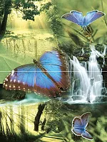 Панно Glory P2D260 из 2-х плиток глянц, 40x30