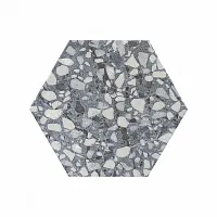 Керамогранит SIX TERAZZO BLUE, 23x27