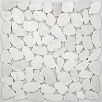 Мозаика PEBLE VMw TUMBLED Сетка мат, 30x30 8 мм