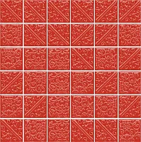 Плитка Ла-Виллет красный, 30,1x30,1 6,9 мм, арт. 21024