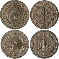 Вставка Tac OLAMBRILLA NUMMUS CIRCLE, 10x10