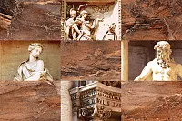 Декор Trevi коричневый глянц, 30x45, арт. (TY2N111D)