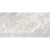 Ступень Кварцит 7 светло-серый мат 30x60 7 мм
