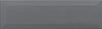 Плитка Гамма серый темный, 8,5x28,5 9,2 мм, арт. 9008