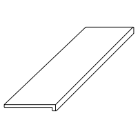 Ступень ФЛОРЕНЦИЯ БЕЛЫЙ лап, 33x90 9 мм, арт. 620070001882