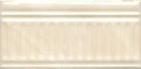 Бордюр Летний сад беж структурированный, 9,9x20, арт. 19017\3F