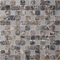 Мозаика Coffee Jute 23x23x4, 29,8x29,8 4 мм