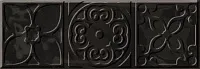 Декор Bulevar Altair Black Decor, 10x30 8 мм