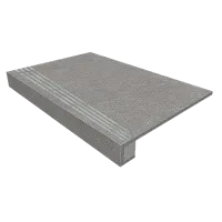 Ступень TE02 непол. прямоугол. бортик + Подступенок 14,5x120 мат, 33x120 10 мм, арт. 36837