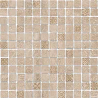 Декор Риальто Антика 2 мозаичный бежевый матовый мат, 30x30 9 мм, арт. MBD004