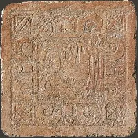 Декор Inserto Yucatan B Granato, 32,7x32,7