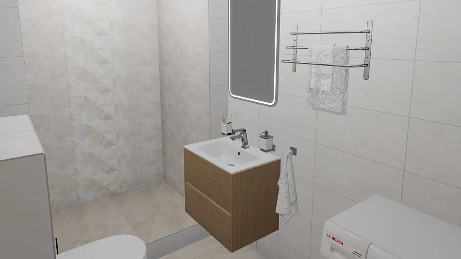 Готовый интерьер к коллекции Alma Ceramica Piemonte (~50 000 ₽)