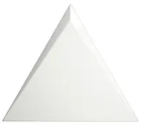 Плитка Triangle Cascade White Glossy полир, 15x17, арт. 218244