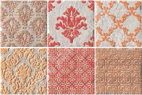Декор Biarritz Inserto Aloha Melange S/6, 10x10