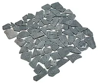 Мозаика MS0509 IL МРАМОР чёрный, 30,5x30,5 9,8 мм, арт. 52247