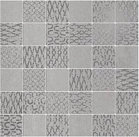 Декор Про Дабл серый мозаичный, 30x30 11 мм, арт. DD2011/MM
