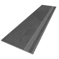 Ступень Black Steptrade TE04 с насечками мат 30x120 арт. 39688