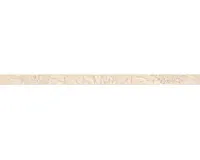 Бордюр DAINO Cream Flower мат, 4,9x89,5