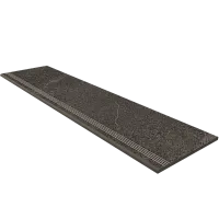 Ступень Anthracite Steptrade GB03 с насечками мат 30x120 арт. 39864