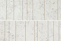 Вставка ШАРМ ЭКСТРА КАРРАРА ВСТ.ГОЛДЕН ЛАЙН глянц, 25x75 8,5 мм, арт. 600080000369