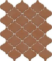 Мозаика Арабески Марокко коричневый глянц 26x30 7 мм арт. KM2630M0020N