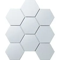 Мозаика Hexagon big White Matt FQ31000/SBH1005 мат 25,6x29,5 6 мм арт. С0002907