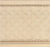 Бордюр Zocalo Capitone Crema, 15x15