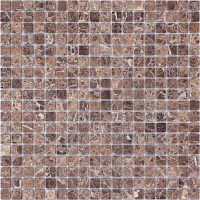 Мозаика Emperador Dark MAT 15x15x4 мат, 30,5x30,5 4 мм