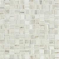 Мозаика MARMI IMPERIALI MOSAICO WHITE полир, 30x30, арт. MM1030M