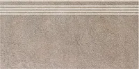 Ступень Королевская дорога коричневый светлый обрезной мат, 30x30 9 мм, арт. SG614420R/GR