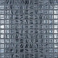 Мозаика Glitter Black №7803 на сетке глянц 25x25 4 мм арт. С0006243