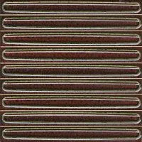 Декор чипсет Далия красный тёмный глянц 20x20 9,5 мм арт. KMD2SOB003BN