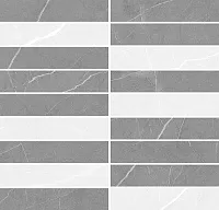 Мозаика Rubio микс серый, 28,6x29,8