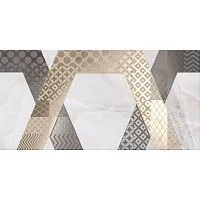 Декор Палермо D1 Геометрия глянц 25x50 8 мм