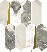 Мозаика Стелларис Довер Лайт Элегант полир 32,5x36,1 9 мм арт. 620110000236