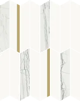 Мозаика Уайт Глосcи инфинити глянц 30,7x38,7 8,5 мм арт. 600110000971