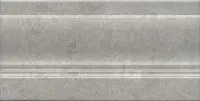 Плинтус Ферони серый матовый мат, 10x20 13 мм, арт. FMD039