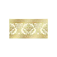 Бордюр Катар белый, 13x25, арт. 1502-0573