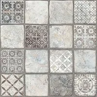 Керамогранит Карфаген 1Д декорированный мат 40x40 7 мм