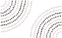 Декор Monica wave 2 мат, 25x40 8 мм