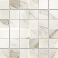 Мозаика Mosaico Calacatta Lux Gold полир, 29,8x29,8