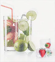 Панно Dec Mojito Panno ( из 2-х шт) глянц, 50x45, арт. b02367