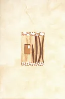 Каррара Декор палевый водоросли (20x30)