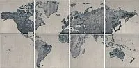 Панно Вокруг Света 80х40 из 8 частей мат, 40x80 6,9 мм, арт. OS/A249/8x/5285