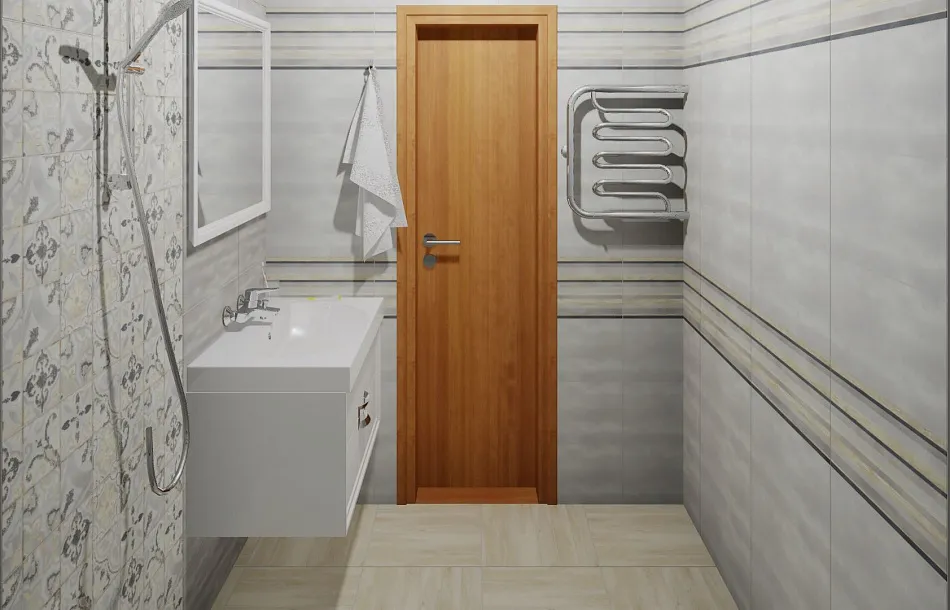 Готовый интерьер к коллекции AltaCera Deco (~39 000 ₽)