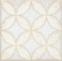 Вставка Амальфи орнамент белый STG\B401\1266 (9,9x9,9)